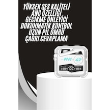 Gecikme Önleyici Oyuncu Kulaklığı Bluetooth Bağlantılı Anc Özelliği 5.0 Bluetooth 1