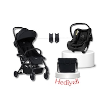 Bumprider Connect³ Black-Black Bebek Arabası & Connect TRN Grup 0+ Oto Koltuğu Black & Oto Koltuk Adaptörü Bumprider Connect³ Black-Black Bebek Arabası & Connect TRN Grup 0+ Oto Koltuğu Black & Oto Koltuk Adaptörü