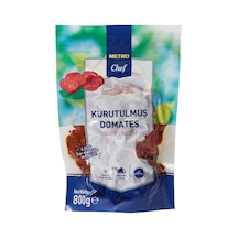 Metro Chef Kurutulmuş Domates Yarım Kesim 800 G - Güneşte Kurutulmuş, Çok Amaçlı 3'li Ekonomik Tarı