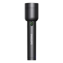 Philips SFL1236 3W 300 Lümen Şarj Edilebilir LED El Feneri Siyah | Ultra Hafif, 3 Işık Modlu (200MT Menzil, IP44 Su Geçirmez) (Ramwhite Garantili) Siyah
