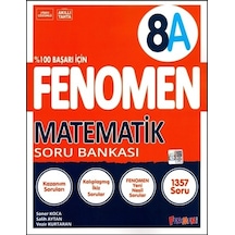Fenomen Yayıncılık 8. Sınıf Lgs Matematik Soru Bankası A