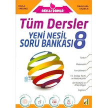 Damla Yayınları 8. Sınıf Lgs Yeni Nesil Tüm Dersler Soru Bankası