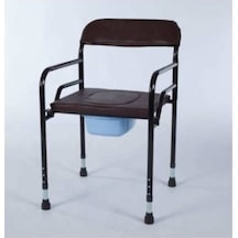 Medikaltec Deri Döşemeli Klozet Yükseltici Katlanabilir Tuvalet Yükseltici Sandalyesi