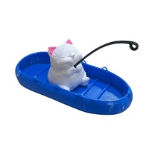 Kayıkçı Kedi Dekoru