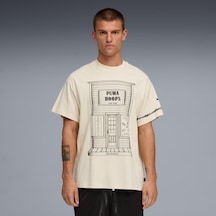Puma Swish Nınk Oversized Basketball Erkek Tişört C-pum634659p01p01 Beyaz