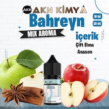 Akn Kimya Bahreyn Mix Aroma Çift Elma Anason Gıda Aroması 10 Ml