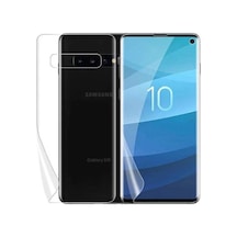 Samsung Uyumlu Galaxy S10 Için Exquıs Ön Ve Arka Koruma 360 Full Kaplama Şeffaf (485578545)