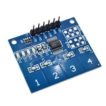 Arduino Uyumlu 4 Kanal Dijital Dokunmatik Sensör