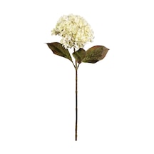 Yapay Ortanca Demeti Vintage Beyaz 65 Cm Beyaz