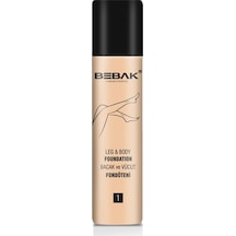 Bebak Bacak ve Vücut Fondöteni No 1 Light 75 ML