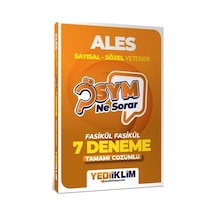 2027 Ösym Ne Sorar Ales Tamamı Çözümlü Fasikül 7 Deneme / Kole...