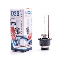 D2s 4300k %50 Fazla Işık Zenon Xenon Ampül 1 Adet