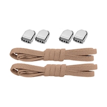 Akıllı Kilitli Ayarlanabilir 1 Çift Vizon 6 Mm Lastik Pratik Bağcık Vizon