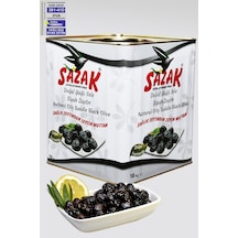 Sazak Yağlı Sele Siyah Zeytin 3XS (381-410) Small Küçük Kalibre 10 KG