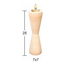 Ahşap Şamdan Şa-41