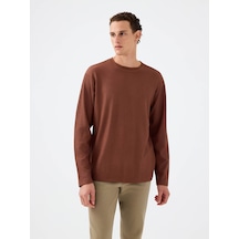 Loft Kahverengi Erkek Sweatshirt Lf2037183 Kahverengi