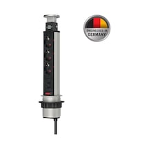 Tower Power Serisi 2 X Usb 2.0 2100 Mah Hızlı Şarj Özellikli 3 Soketli 2 Metre Fonksiyonel Masaüstü Priz