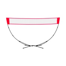 Suntek Badminton Net Eğlence Açık Bahçe Için Kırmızı