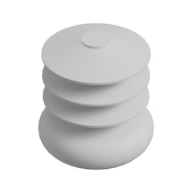 Cateksss 25 Mm İç Kelebek Tapa Beyaz - 35 Li Paket