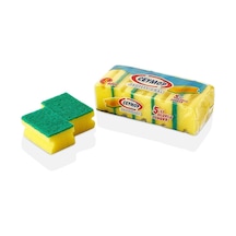 Ceymop Sarı Bulaşık Süngeri Oluklu 5'li
