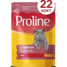 Proline Pouch Somonlu Yaş Kedi Mama 22 X 85 Gr