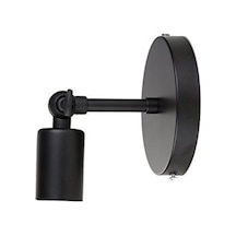 Kampanya Mafsalı Hareketli Siyah Duvar Aplik Siyah