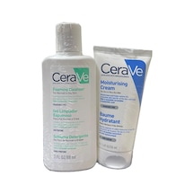 Cerave Set - Köpüren Cleanser 88 Ml + Moisturising Cream Kuru Ve Çok Kuru Ciltler İçin 50 Ml