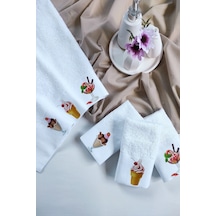 Açık Kahverengi - Beyaz