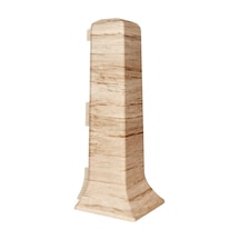 Linela Pvc Süpürgelik Melbourne Meşe - Lnl405 Dış Köşe Aksesuarı 1 Paket - 2 Adet