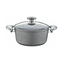 Oms Granit 22 x 11.5 CM Derin Tencere 3110-Gri