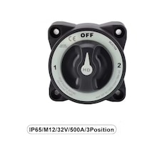Mr-275h Akü Devre Kesici Şalteri 500a Agır Hizmet 3p 12-32v Off 1+2