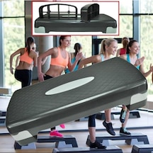 Dayanıklı Iki Kademeli Ev Için Uygun Ayarlanabilir Fitness Step Tahtası Karışık Çok Renkliş Tek Ebat