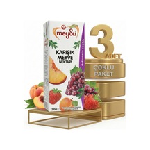 Meysu Nektar Karışık 3x200 Ml