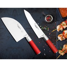 Lazbisa Mutfak Bıçak Seti Et Kasap Kıyma Sebze Meyve Şef Bıçak Al