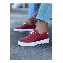 Wagoon Wg506 Kırmızı Erkek Saraclı Casual Ayakkabı