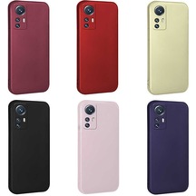 Ariatech Mi 12 Lite Kılıf Premier Silikon Kapak - Mürdüm Mürdüm