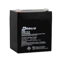 AKÜ 12 VOLT 5 AMPER ORBUS ORB12-5 (90 X 70 X 101 MM)