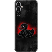 Tecno Pova 4 Kılıf Silikon Desen Özel Seri Black Duck 1688