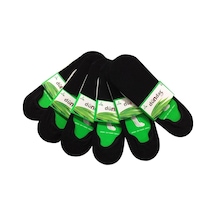 10'Lu Dündar Bambu Erkek Babet Çorap Silikonlu Ayaktan Çıkmaz