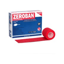 Zeroban Bandaj 5 CM x 4.5 M Kırmızı