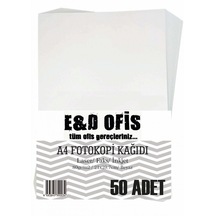 E&d Ofis A4 Fotokopi Kağıdı 50 Yaprak