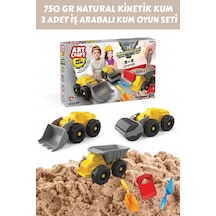 03727 İş Makineleri Kum Seti 750 Gr - Sarı
