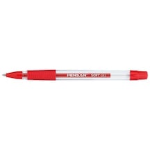 Pensan Tükenmez Kalem Soft Gel Kırmızı 0.7 Mm 2400 Diğer