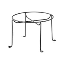 Ikea Vardagen Sürahi Saksı Standı Koyu Gri 20x13.5 Cm Çelik