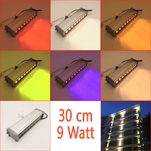 Led Aydınlatma Wall Washer Duvar Boyama 30 Cm 9w 6 Renk Gün  Işığı