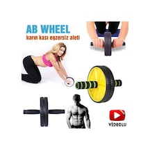 Tekerlekli Vücut Egzersiz Spor Aleti Ab Wheel