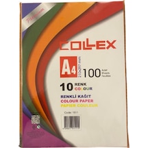 Pastel Renk 5 Renkx20'li Fotokopi Kağıdı 75 Gr 100'lü