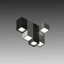 Tra84002B Eco 40X20 Cm Led Avize Plafonyer Lux Cube