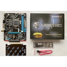 Esonic B250-BTC Gladiators Intel B250 1600 MHz DDR3 Soket 1151 ATX Anakart