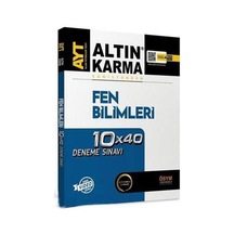 AYT Fen Bilimleri 10x40 Deneme- Altın Karma Yayınları
